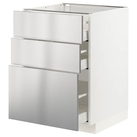 base cabinet with drawers storage steel|ikea base cabinets with drawers.